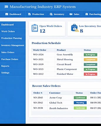 Manufacturing CRM
